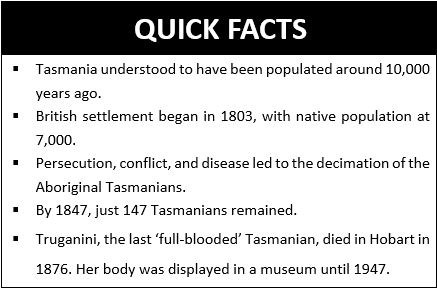 Quick Facts Truganini